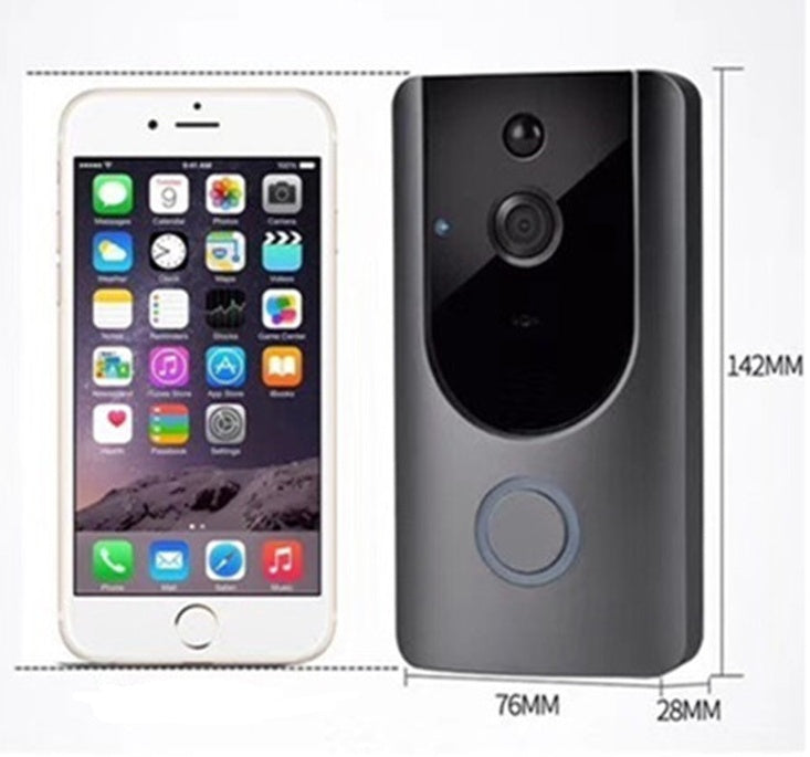 WiFi Smart Video Doorbell with 720P Camera & Two-Way Intercom Seasia