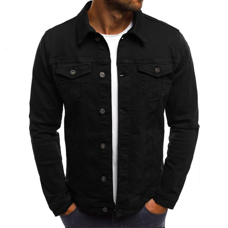 Casual Men’s Denim Jacket Shirt Seasia