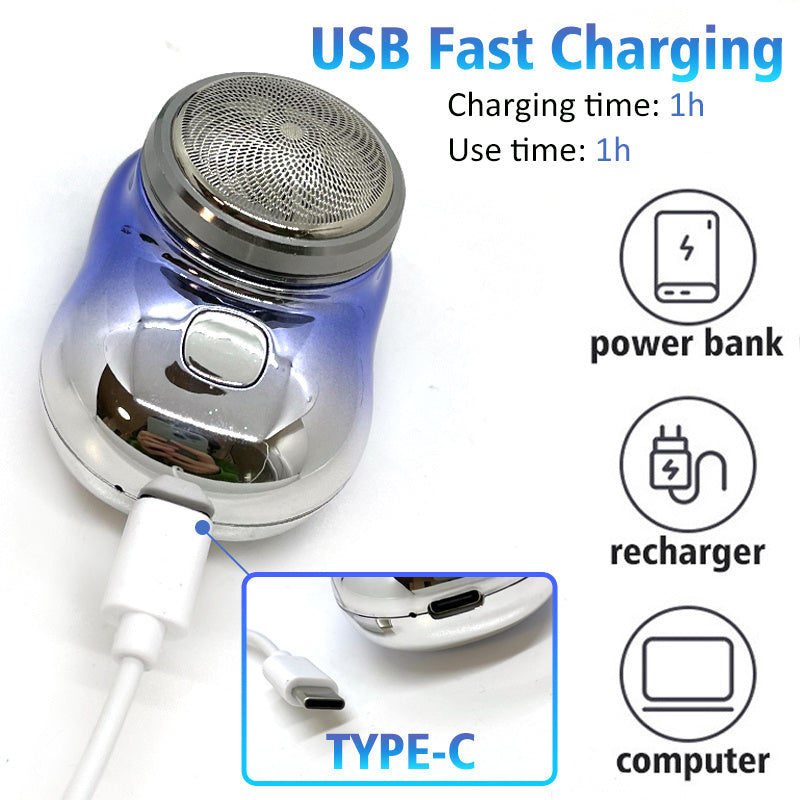 Mini USB Rechargeable Pocket Shaver – Wet & Dry Seasia