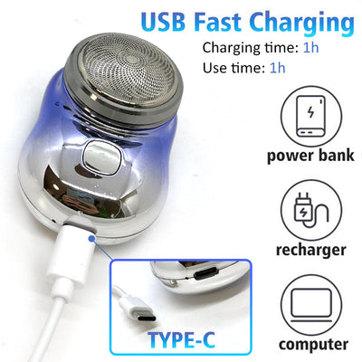 Mini USB Rechargeable Pocket Shaver – Wet & Dry Seasia