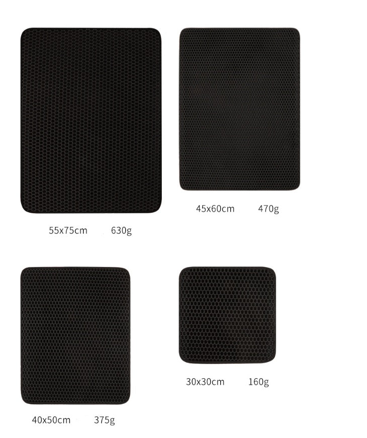 EVA Double Layer Cat Litter Mat Seasia