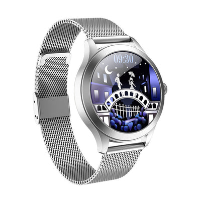 Chivo KW10Pro Women’s Smart Watch with Fine Steel Strap & Sleek Design Seasia