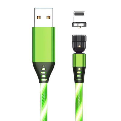 540° Rotating LED Magnetic Charging Cable Seasia