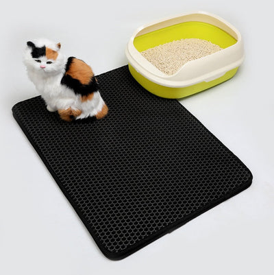 EVA Double Layer Cat Litter Mat Seasia