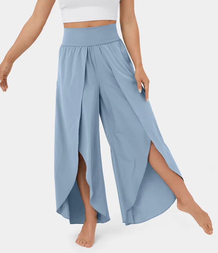 High Waist Split Yoga Pants Seasia