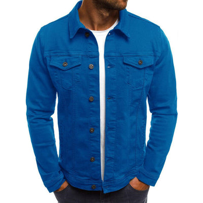 Casual Men’s Denim Jacket Shirt Seasia