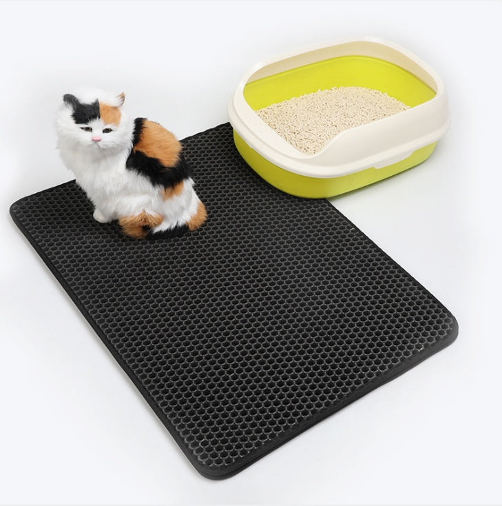 EVA Double Layer Cat Litter Mat Seasia