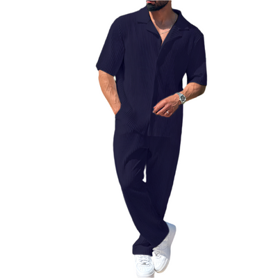 Sports Men Suit Fashion Casual Two Piece Set Seasia