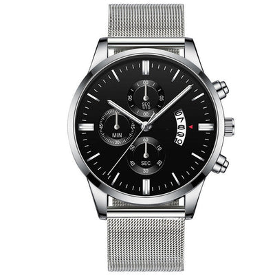 Men’s Luxury Mesh Band Quartz Watch Seasia