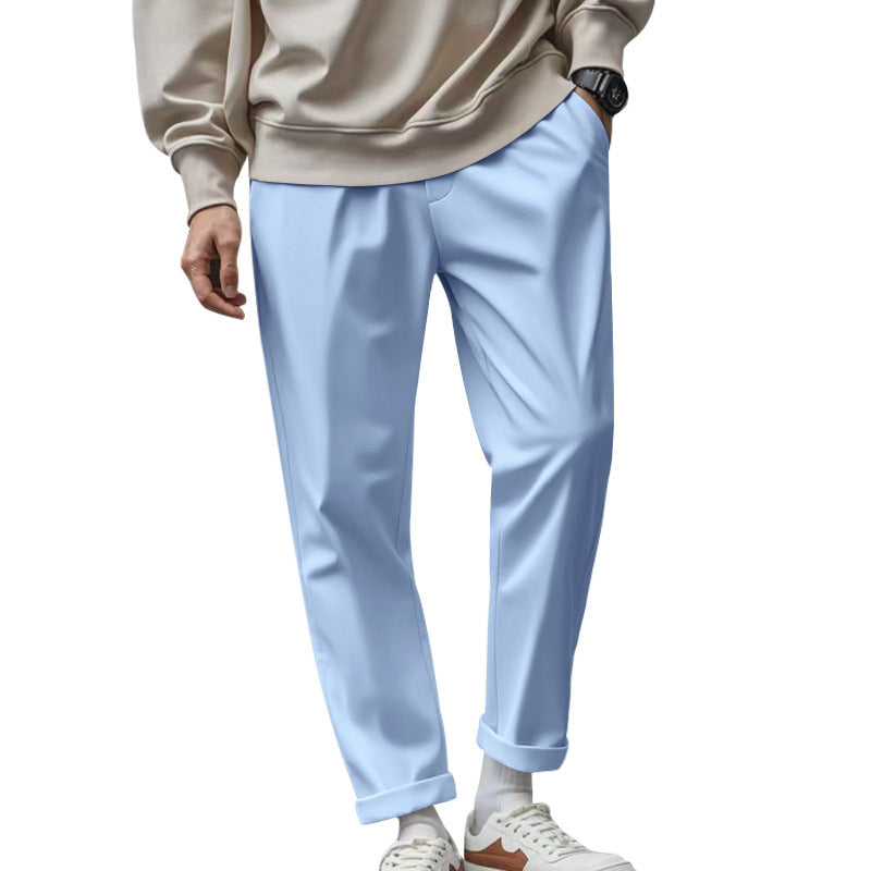 Men’s Quick-Dry Waist-Tied Casual Trousers Seasia