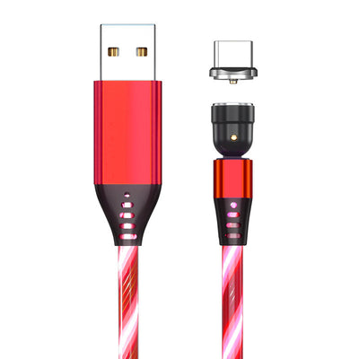540° Rotating LED Magnetic Charging Cable Seasia