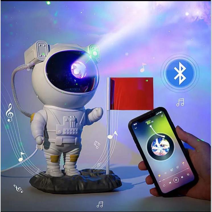 Astronaut Galaxy Projector Lamp – Starry Night Sky USB Light with Remote Seasia