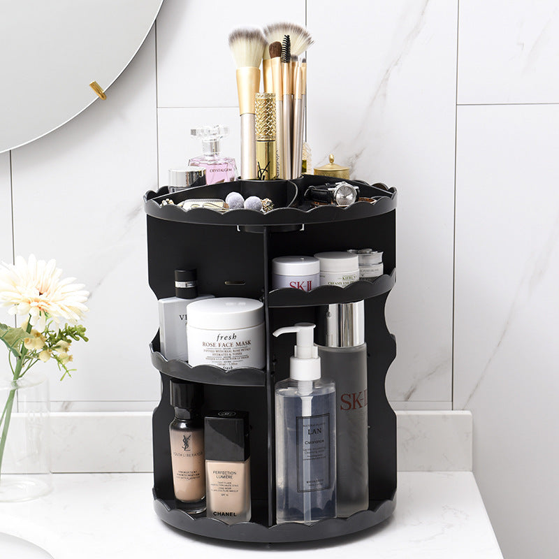 360° Rotating Makeup Organiser Box Seasia