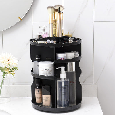 360° Rotating Makeup Organiser Box Seasia