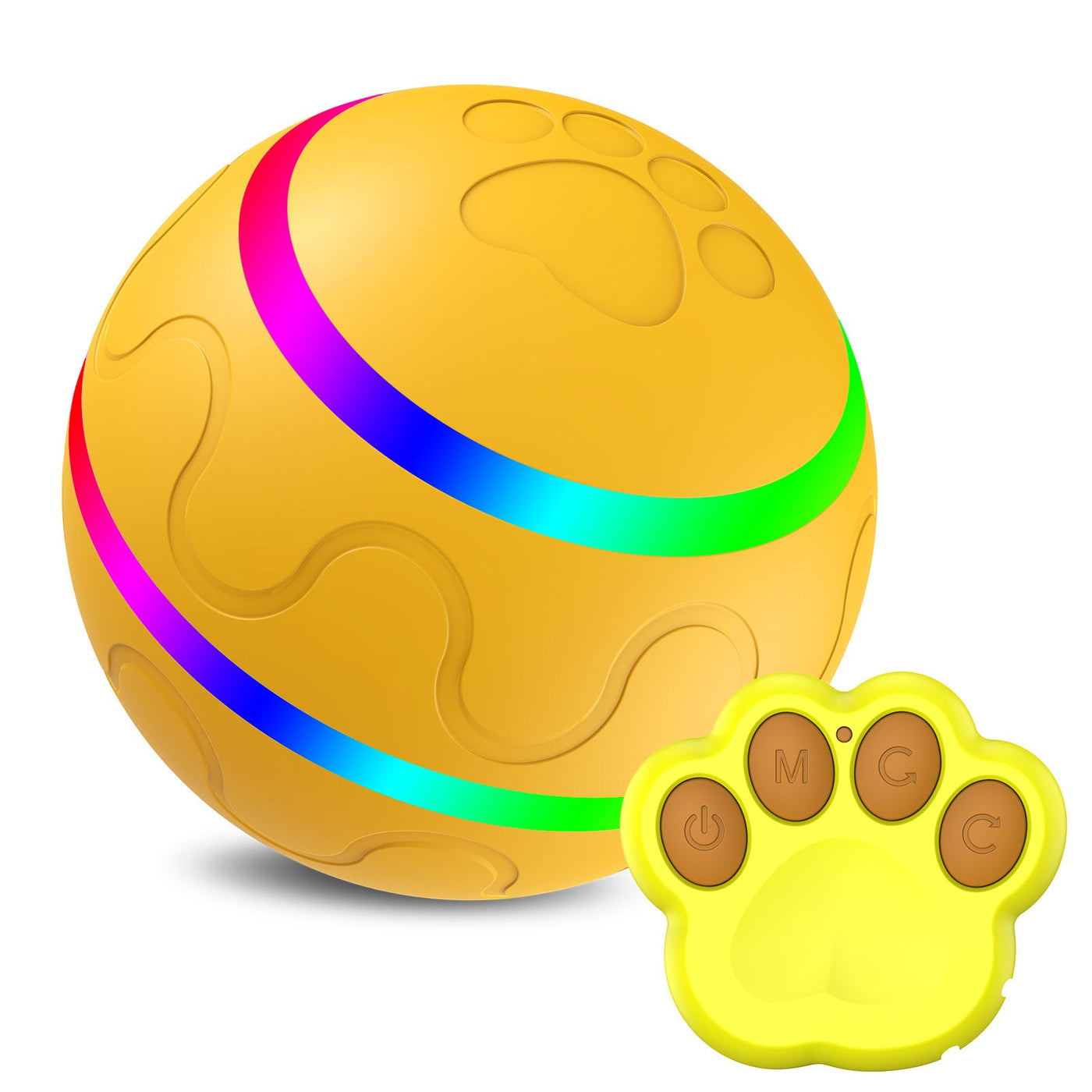 Smart Cat Ball Toy – Auto Rolling & Rechargeable Seasia