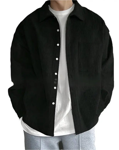 Men’s Corduroy Long-Sleeve Shirt Seasia