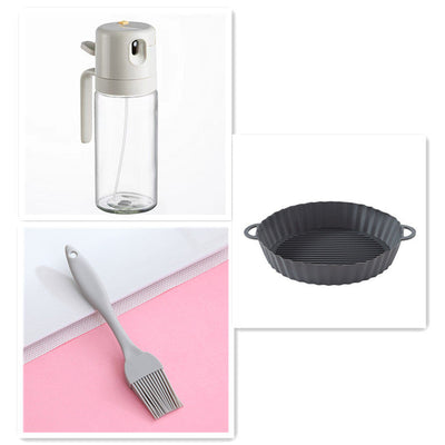 2-in-1 Oil Sprayer & Dispenser Bottle – Pour & Mist with Ease Seasia