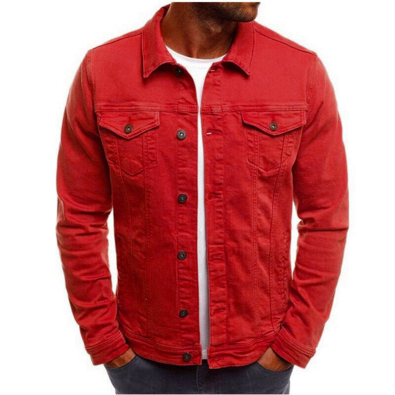 Casual Men’s Denim Jacket Shirt Seasia