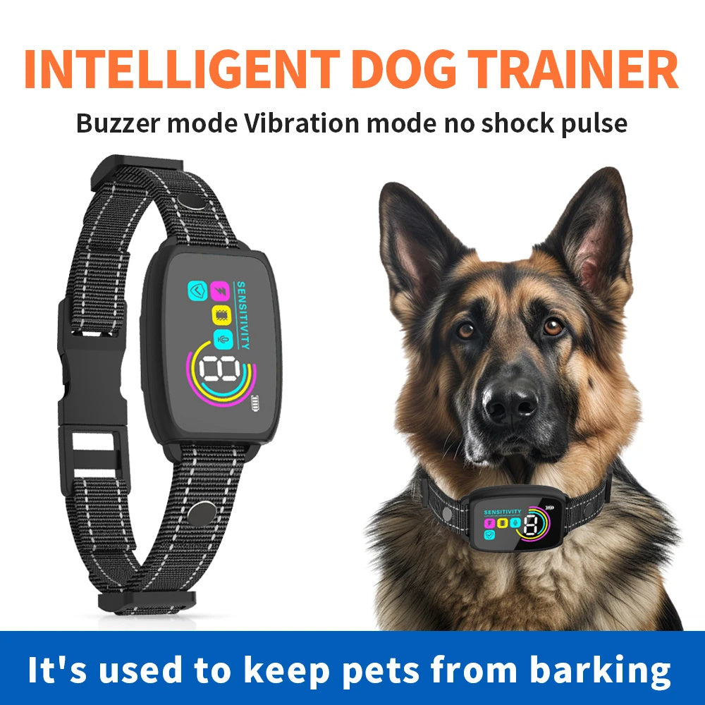 Smart Anti-Bark Dog Collar Rechargeable Seasia