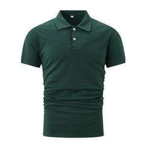 Men Summer Solid Polo Shirt Seasia