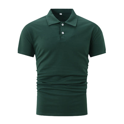 Men Summer Solid Polo Shirt Seasia