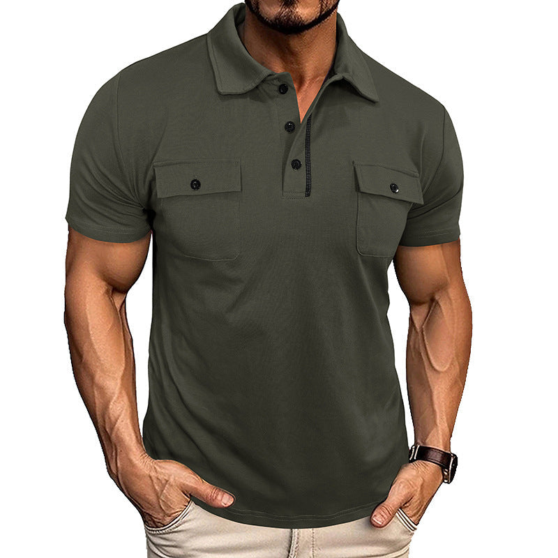 Men’s Summer Polo Shirt with Pockets Seasia