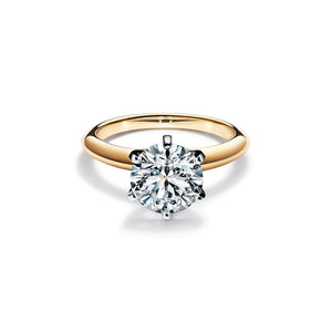 Women's 2 Carat Silver Ring Seasia