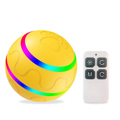 Smart Cat Ball Toy – Auto Rolling & Rechargeable Seasia