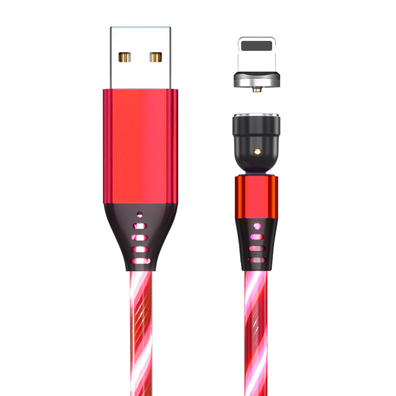 540° Rotating LED Magnetic Charging Cable Seasia
