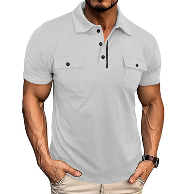 Men’s Summer Polo Shirt with Pockets Seasia