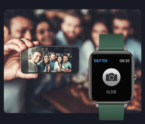 P22 Smart Watch with IPS Color Screen & 7-Day Battery Life Seasia