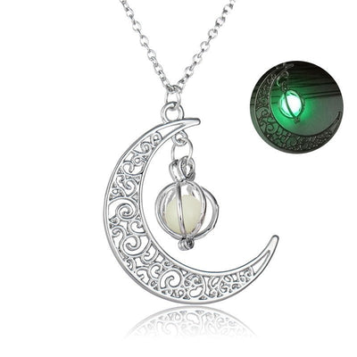 Moonlight Glow Pendant Necklace Seasia