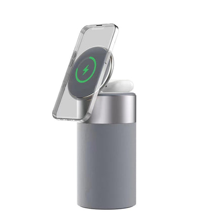 3-in-1 Wireless Charger with Bluetooth Speaker & Touch Lamp for iPhone & AirPods Seasia