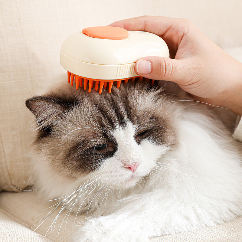 3-in-1 Steamy Pet Grooming Brush Seasia