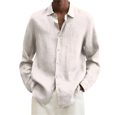Men’s Long Sleeve Lapel Shirt Seasia