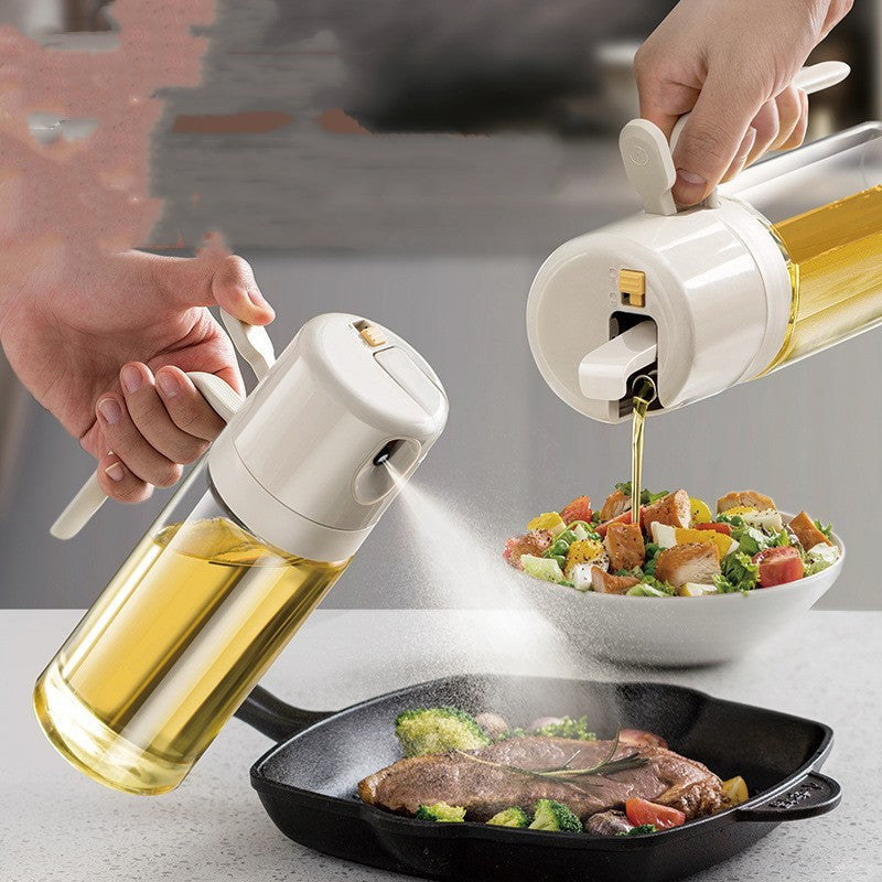 2-in-1 Oil Sprayer & Dispenser Bottle – Pour & Mist with Ease Seasia