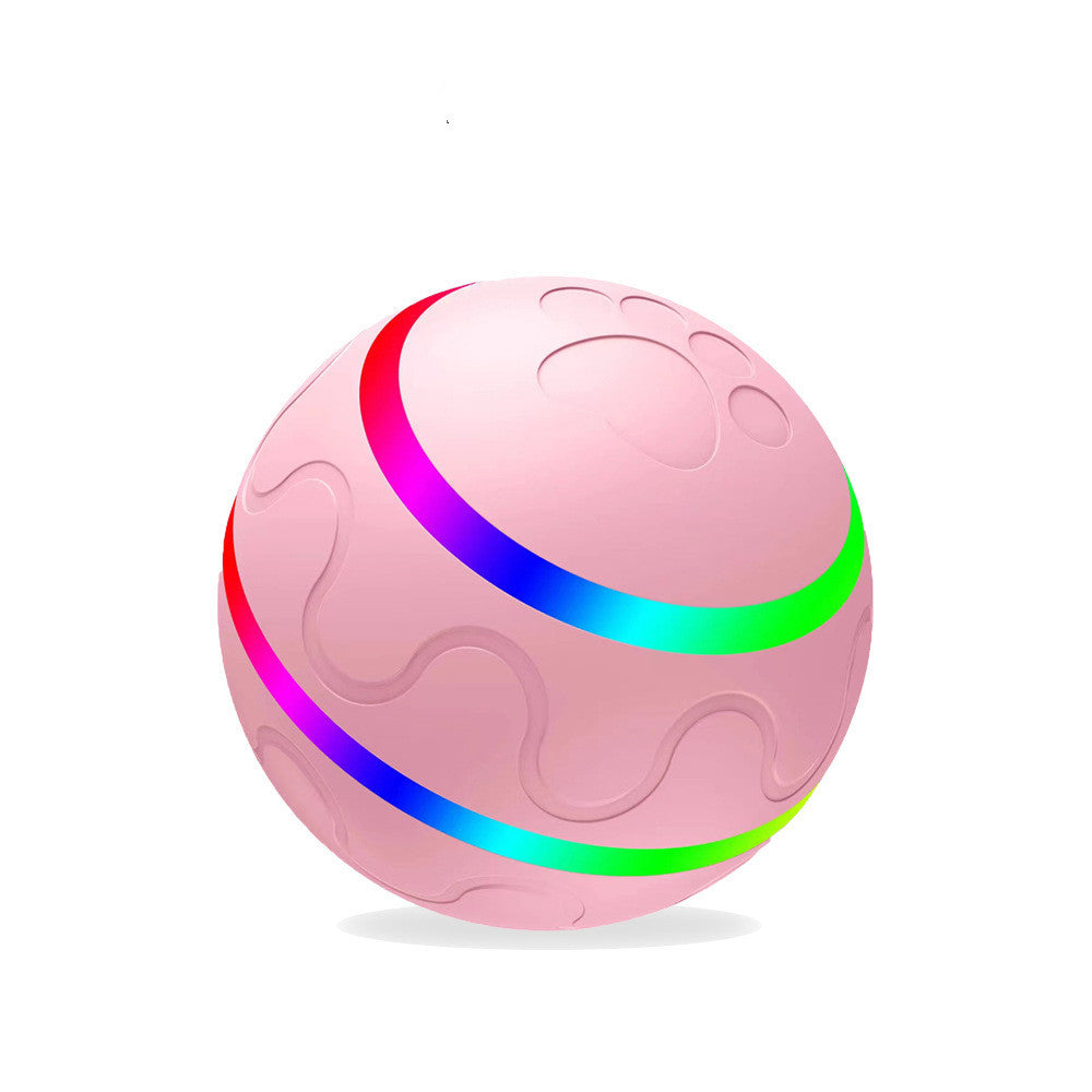 Smart Cat Ball Toy – Auto Rolling & Rechargeable Seasia