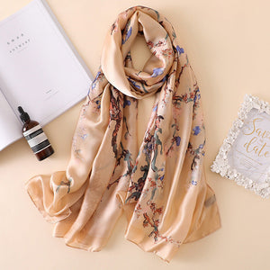 Luxury Rayon Silk Scarf Seasia