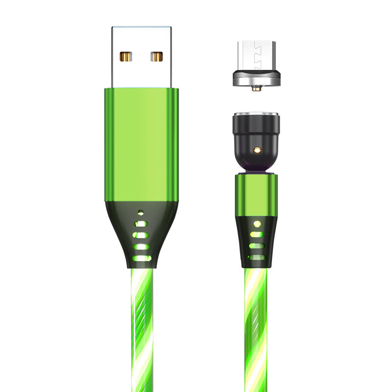 540° Rotating LED Magnetic Charging Cable Seasia