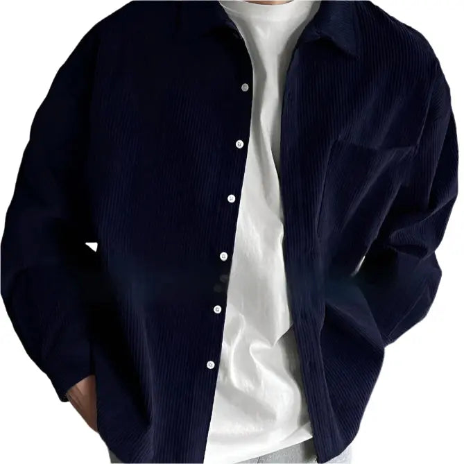 Men’s Corduroy Long-Sleeve Shirt Seasia