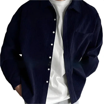 Men’s Corduroy Long-Sleeve Shirt Seasia
