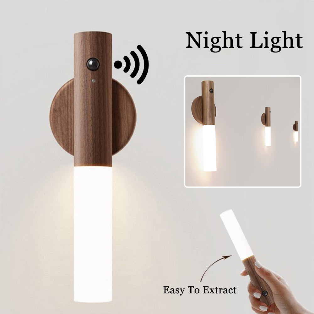 USB Magnetic LED Night Light – Motion Sensor Wireless Wall Lamp Seasia