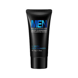 Men’s Moisturizing Facial Cleanser – 50g Foaming Scrub Seasia