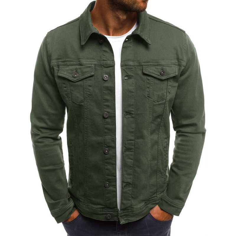 Casual Men’s Denim Jacket Shirt Seasia