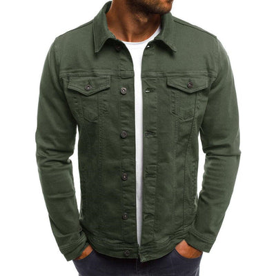 Casual Men’s Denim Jacket Shirt Seasia