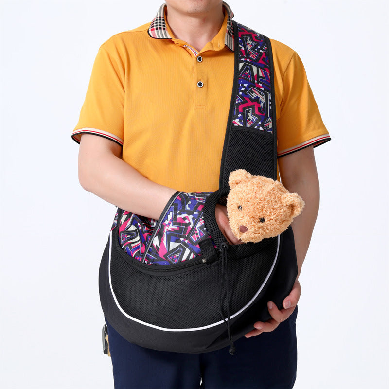 Portable Crossbody Pet Carrier Bag Seasia