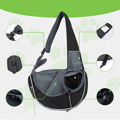 Portable Crossbody Pet Carrier Bag Seasia