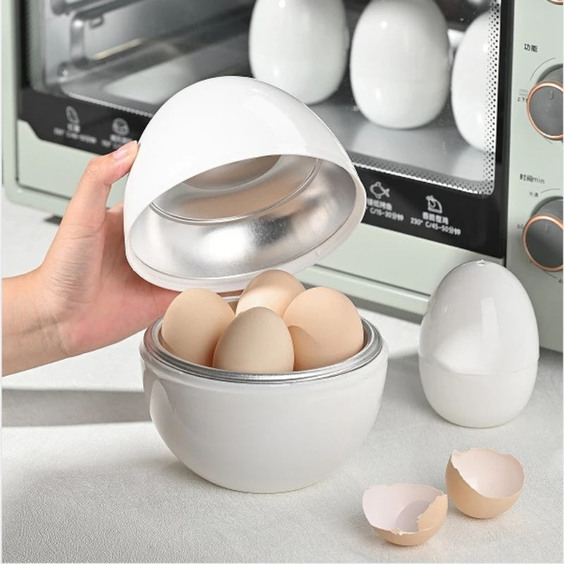 Microwave Egg Boiler for 4 Eggs – Quick & Easy Seasia