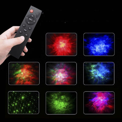 Astronaut Galaxy Projector Lamp – Starry Night Sky USB Light with Remote Seasia