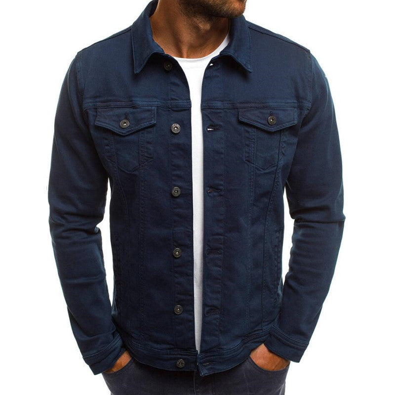 Casual Men’s Denim Jacket Shirt Seasia